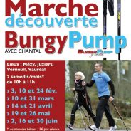 Marche découverte Bungy Pump avec Chantal en 2018